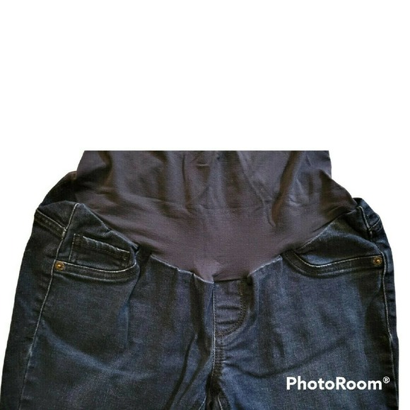 Indigo Blue Maternity Jeans - Picture 4 of 7